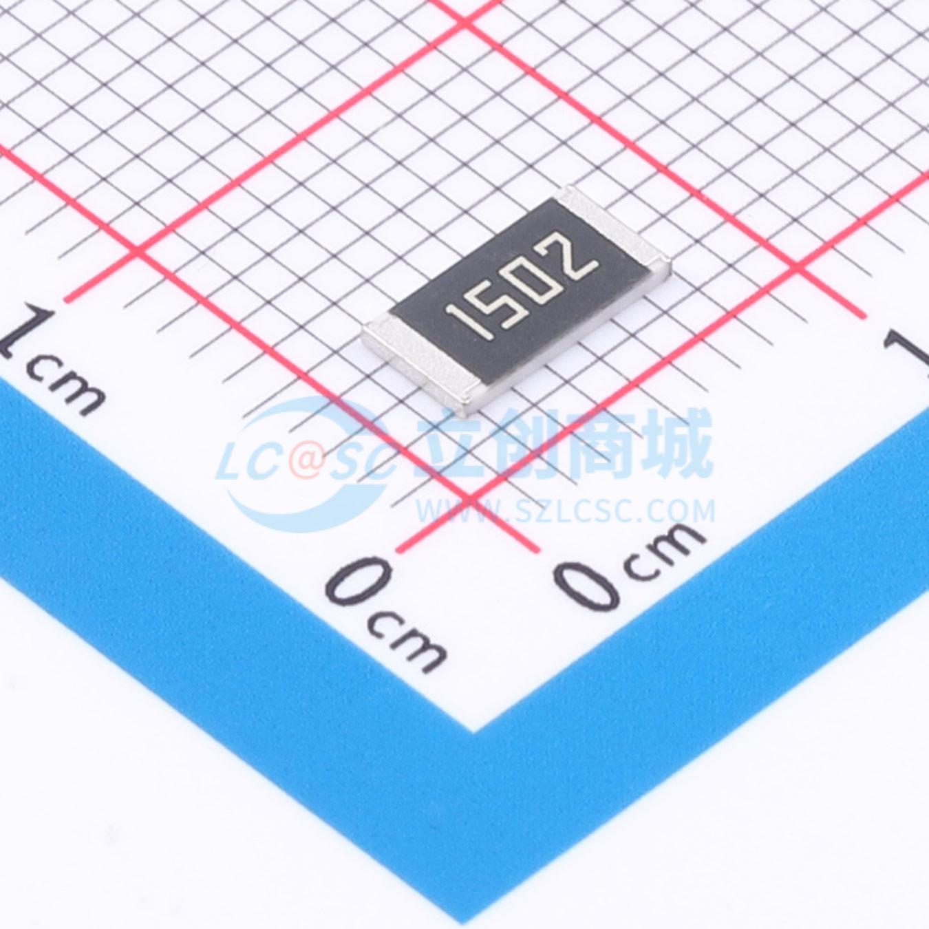 点击查看大图 FRC2512F1502TS实物图