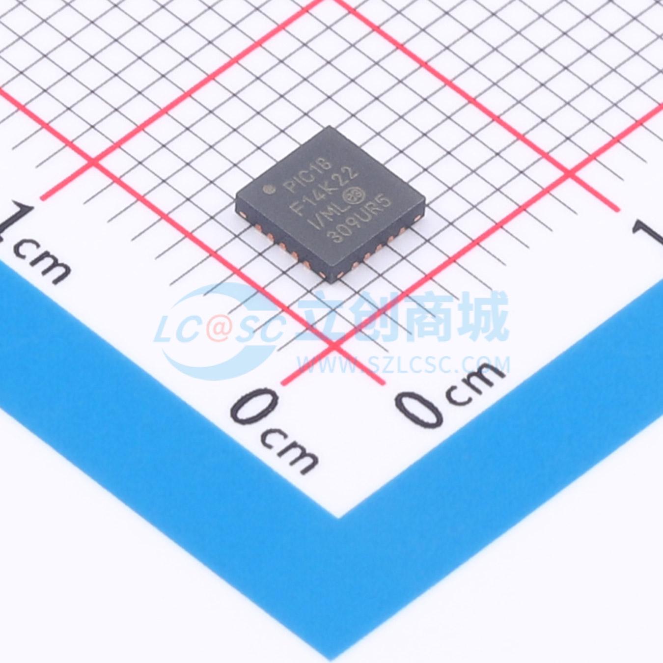 点击查看大图 PIC18F14K22T-I/ML实物图